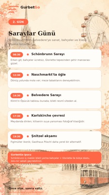 2. gün: Saraylar Günü